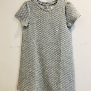 Gap girls shimmer gray dress